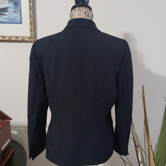 Evan Picone Blazer in Black Sharp! - Picture 2 of 5